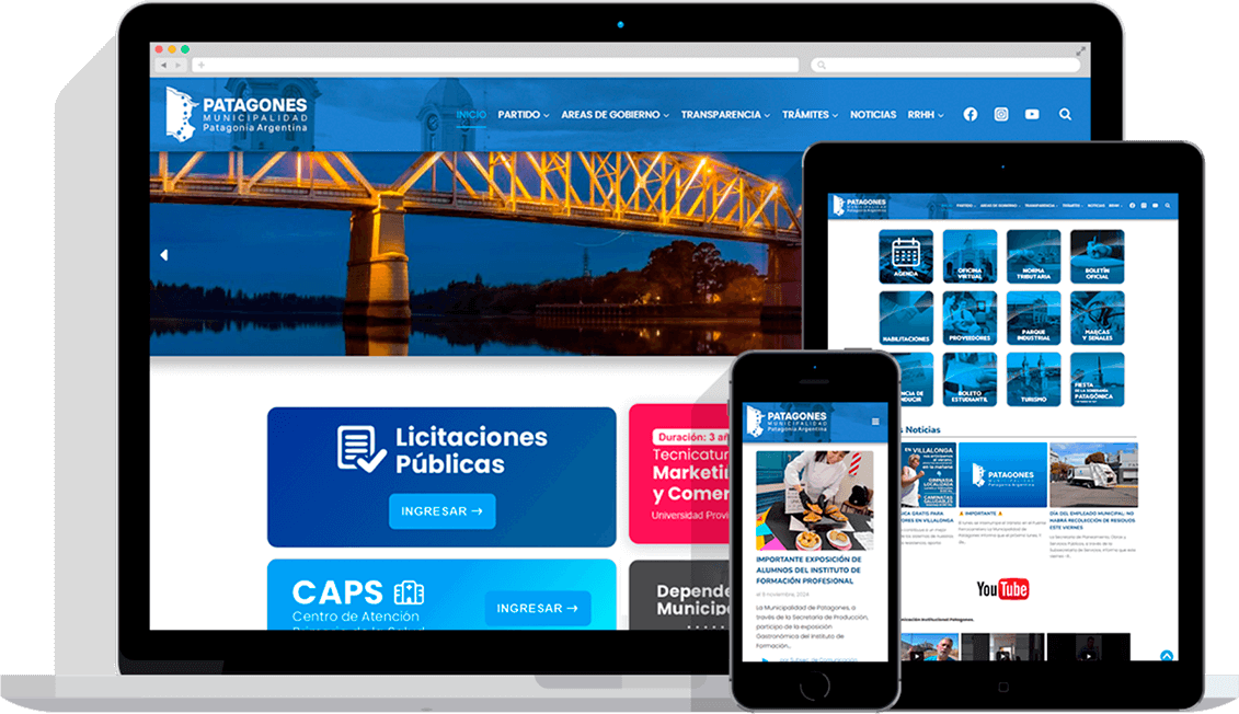 Mockup Sitio Web Las Acacias | Urbanización